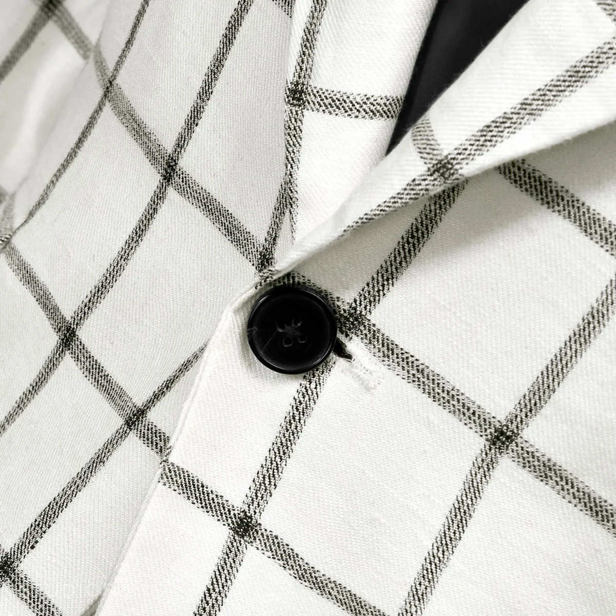 ลายสก๊อตผู้ชายชุด Tailor-Made 2 ชิ้น Blazer กางเกงสีดําเดี่ยว Gentle งานแต่งงานเจ้าบ่าวธุรกิจ Causal พรหมที่กําหนดเอง