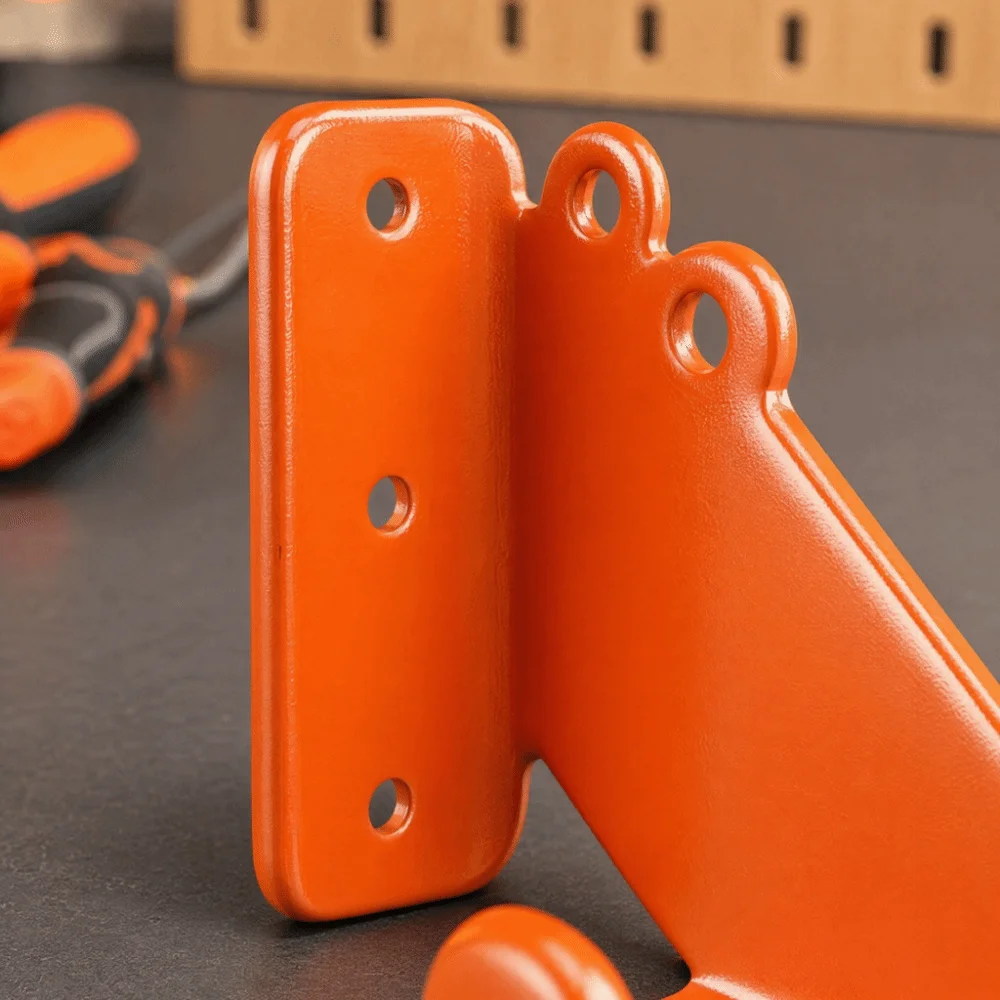 Heavy-Duty Chainsaw Hook Rust-Proof Anti-Slip Hooks Chainsaw Holder Metal Space-Saving Garage Storage Rack Lawnmower Racks