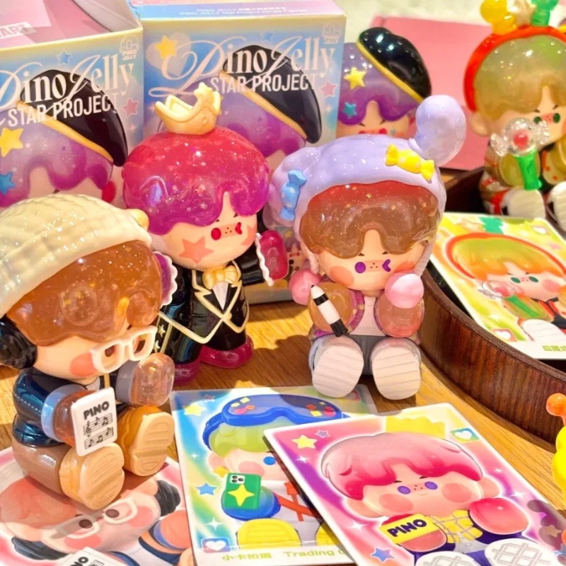 

Pino Jelly Shining Plan Series Blind Box Toys Mystery Box Trendy Figurine Creative Decorative Gifts Cute Model Birthday Gifts