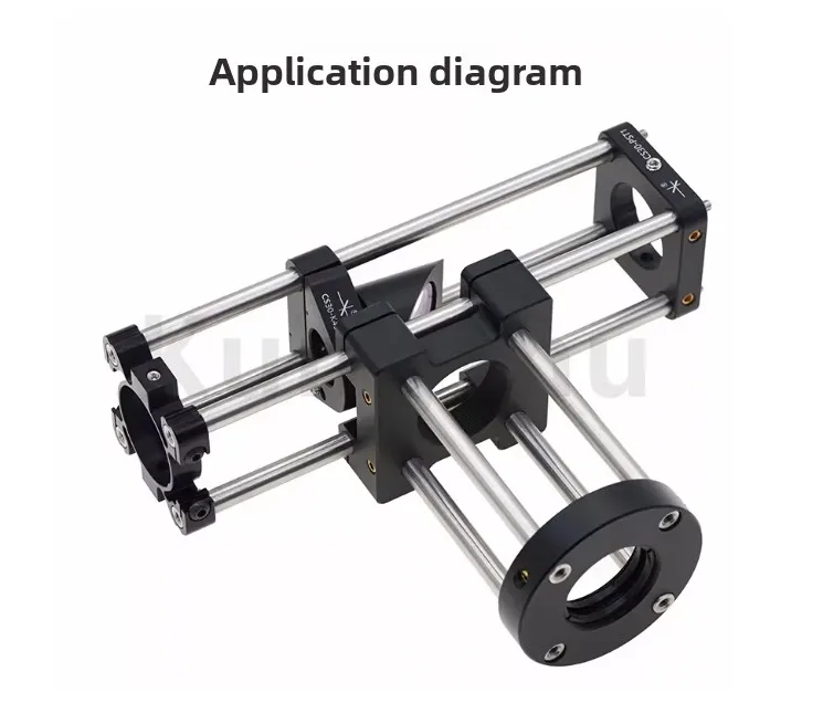 CSSG-6 Series 6mm Cage System Cage Bar\ Guide Bar\ 4-40 Thread，4pcs per pack