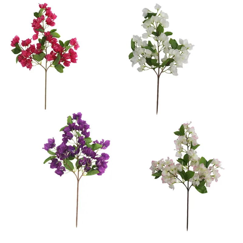 

Artificial plant bougainvillea interior decoration plum blossom wedding hotel floor flower tree manufacturers wholesale