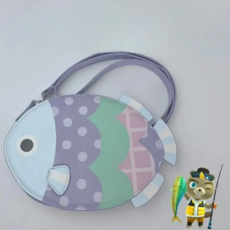 Animal Crossing Homemade Fish Crossbody Bag