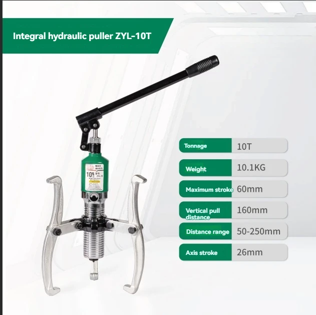 20T Puller Hydraulic Puller Two and Three Claws Split Bearing Disassembly Tool Puller 10T Tons