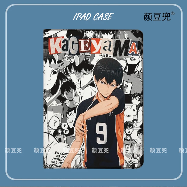 Haikyuu Anime Shoyo Hinata Case For iPad 10.2 7th 8th Air 2 3 Mini 2 3 4 5 6 Case Luxury Silicone For iPad Air 4 5 Pro 12.9 11