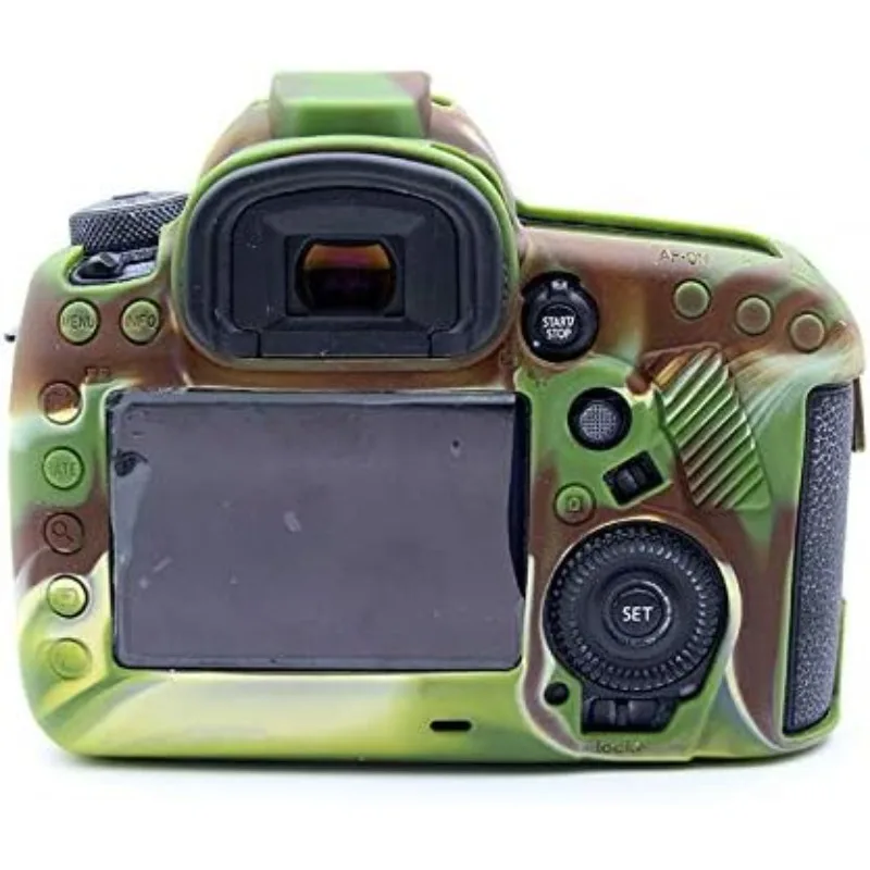 Bolsa protectora de silicona para Canon EOS R8 R10 R6 R7 M50 90D 60D 800D 1300D 6d2 5D 6D Mark II 5dii 5D2 T7i T6 T8i