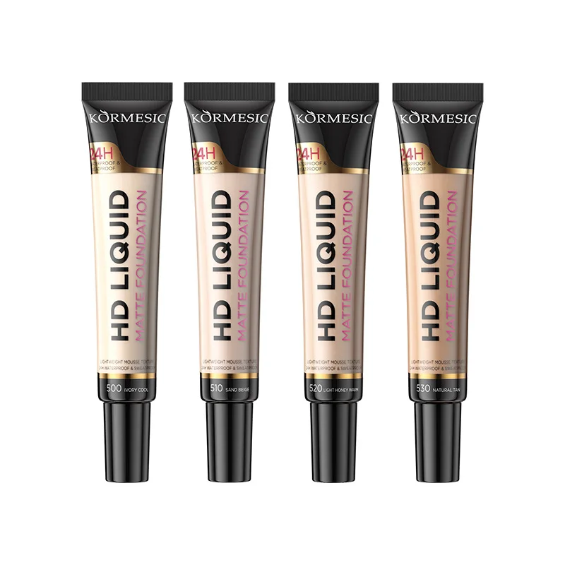 Liquid foundation naturally covers flaws without sticking powder plain face cream transparent conceals Beauty blemishes