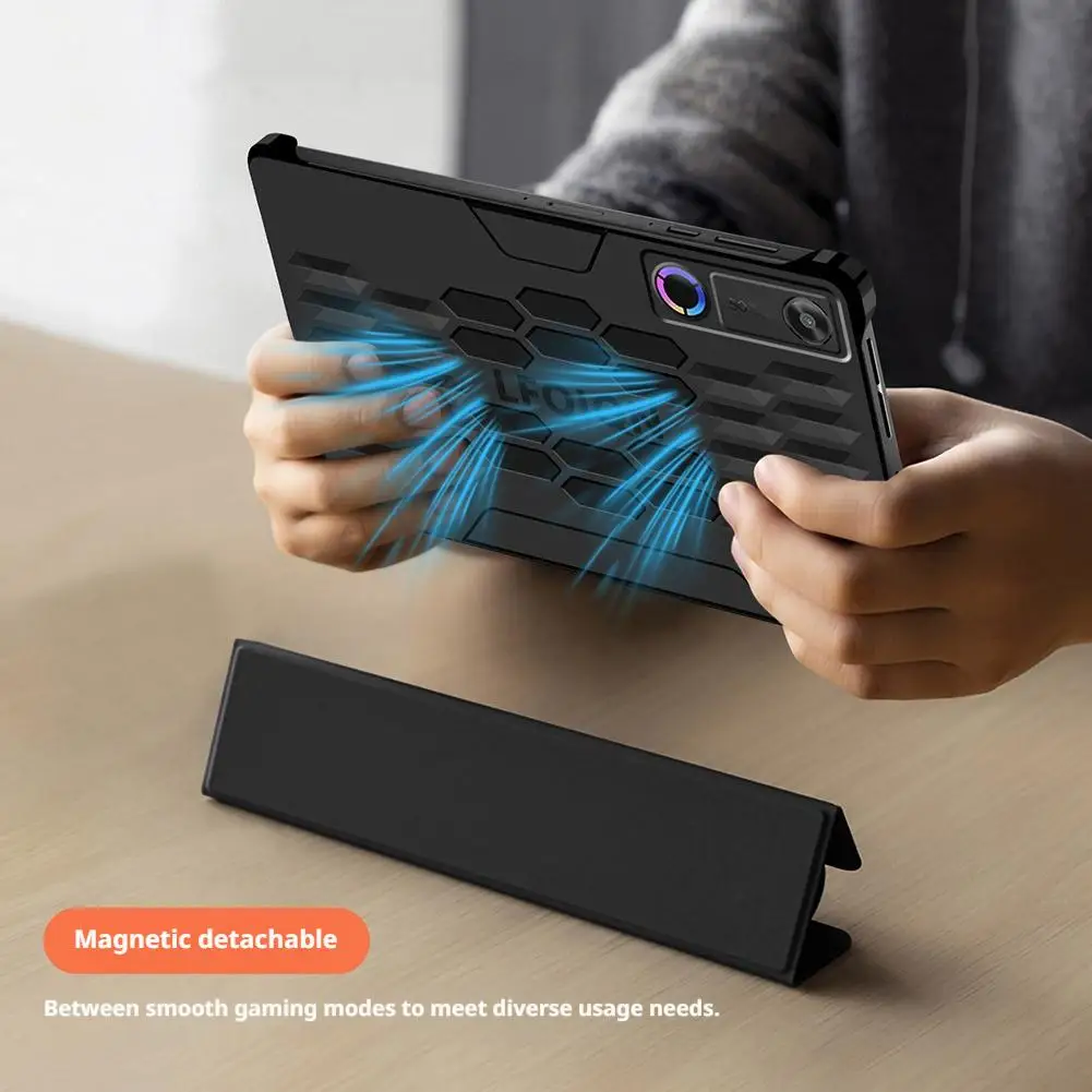 Nueva Funda Protectora Magnética Desmontable Tipo Folio para Lenovo Legion Y700 2026 Gen 5 con Disipación de Calor en la Parte Trasera