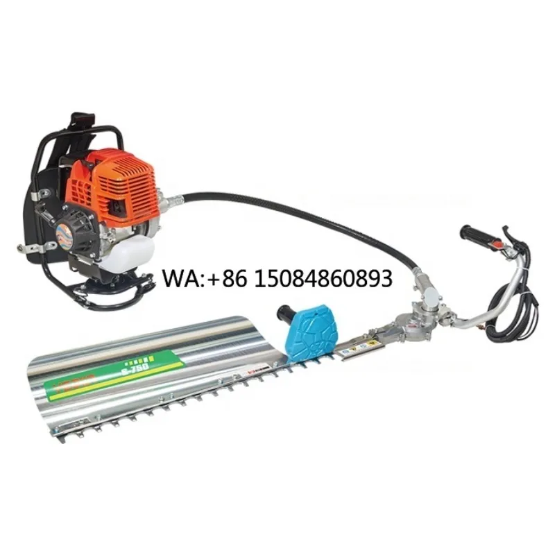 Dual edge Hedge Trimmer with adjustable handle, battery powered for DIY industrial garden green fence trimming