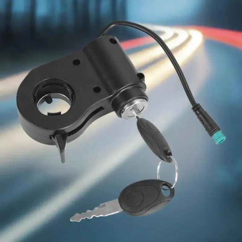 قرص التحكم في سرعة السكوتر الكهربائي مع قفل مفتاح وزر 5 سنون لـ Kukirin G2 Max/G2 Pro