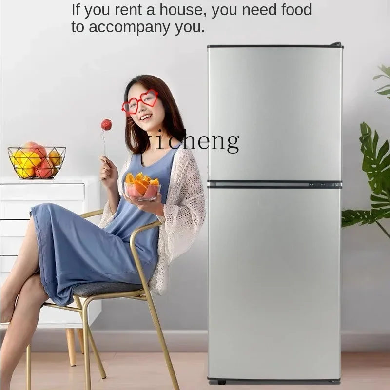 ZK Household Small Freezer Rental Dormitory Freeze Storage Mini Mini Refrigerator Breast Milk Storage Mini Bar Fridge