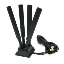 5G Magnetic Base Antenna 10dBi 2.4G 5.8G WIFI Antenna Dual Band SMA Male with 2M Cable for Wireless Router Network Card