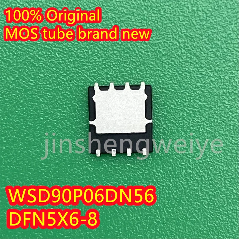 100% brand new and original WSD90P06DN56 90P06DN56 DFN5X6-8 Field Effect Tube MOSFET P-channel 60V 90A Spot Electronics 1~10PCS