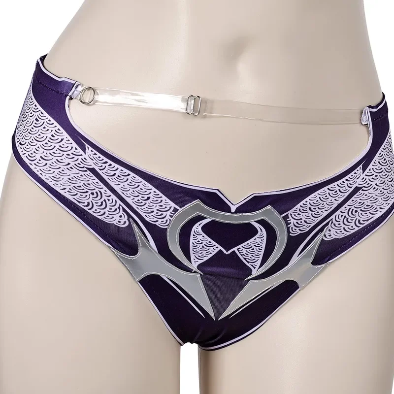 Shadowheart Cosplay Sexy Bikini Outfits Anime Game Balder Gate 3 Roleplay Summer Sexy Swimwear Costume Female Halloween Suits