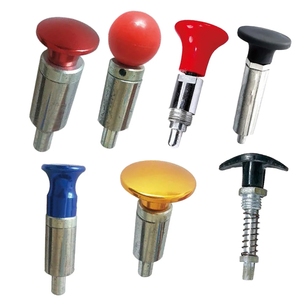 1pc FitnessEquipment Pull Pin Spring Loaded Steel Pin Reset-Pull Pin Multifunctional Selector Pin For Gym Fitness Stack Pin Part