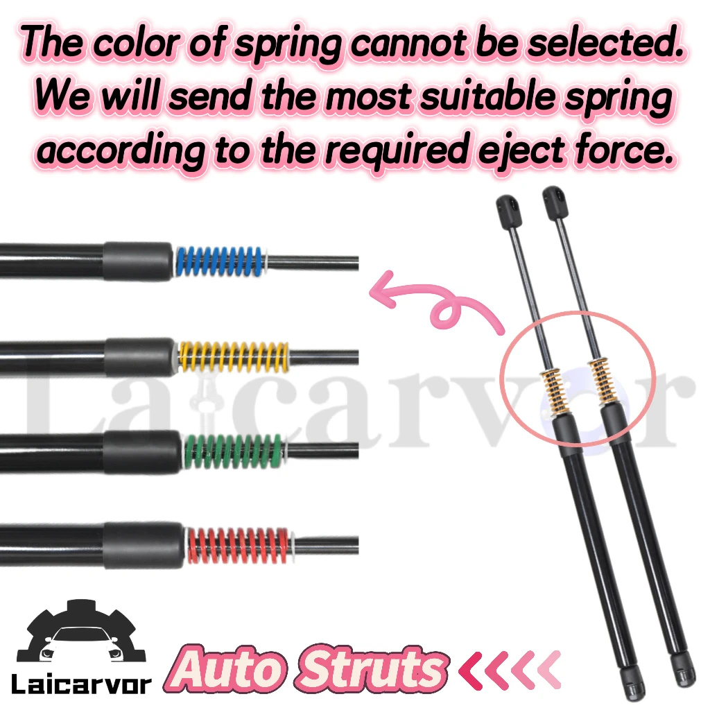 For Fiat Grande Panda 2025-present Hatchback Tailgate Auto Struts With Springs Rear Boot Automatic Gas Shock Damper