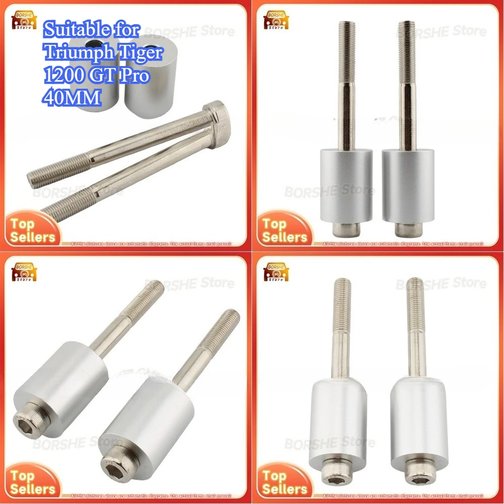 

2026 Motorcycle Handlebar Riser Kit Suitable for Triumph Tiger 1200 GT Pro 40MM Height Adjustment Stem for Universal Fit