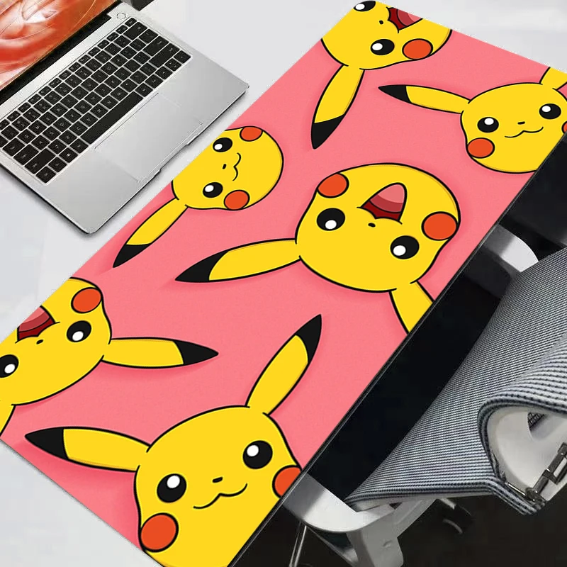 Pokemon Pikachu Gengar Mouse Pad Gaming Accessories PC Gamer alfombrilla Computer rug Desk Mat Laptop Varmilo Keyboard Mousepad