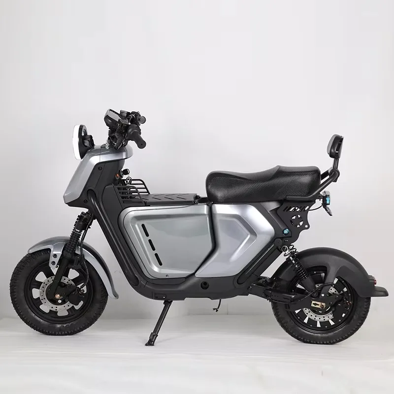 BR Luyuan Factory Newest U2 UB 48V 60V 1000W Electric Bike Adults City Scooter 16*3.0 High Speed Long Range Road Electric Bicycl