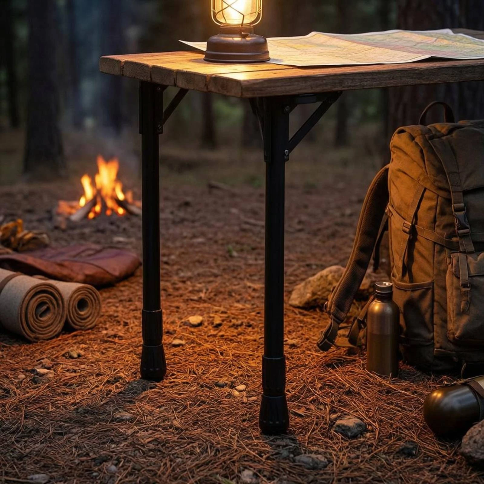 Telescopic Table Legs Carbon Steel Foldable Table Legs Foldable Furniture Leg Set M5 Screws Home Hardware Sturdy for DIY Users