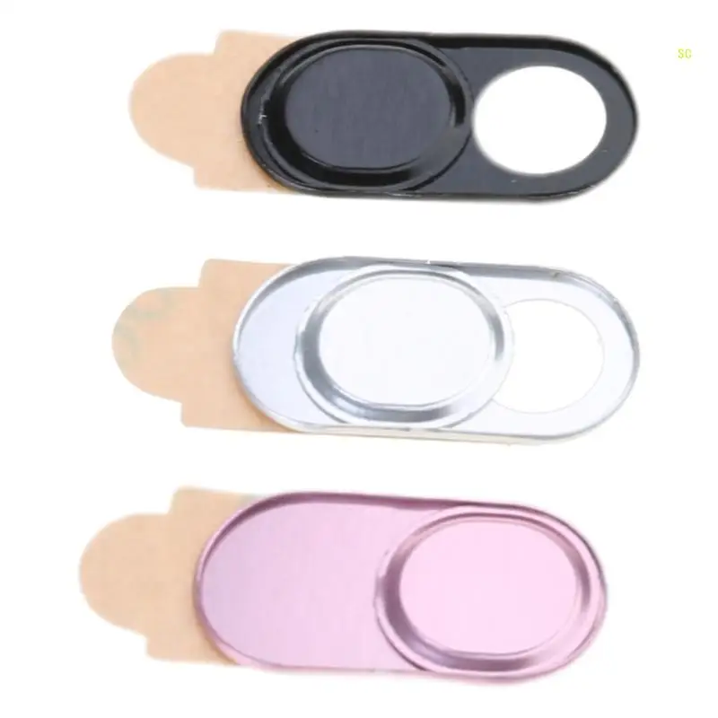 3PCS Camera Lens Covers Webcam Cover Slide Sticker for Phone Laptop Tablets Dropshipping