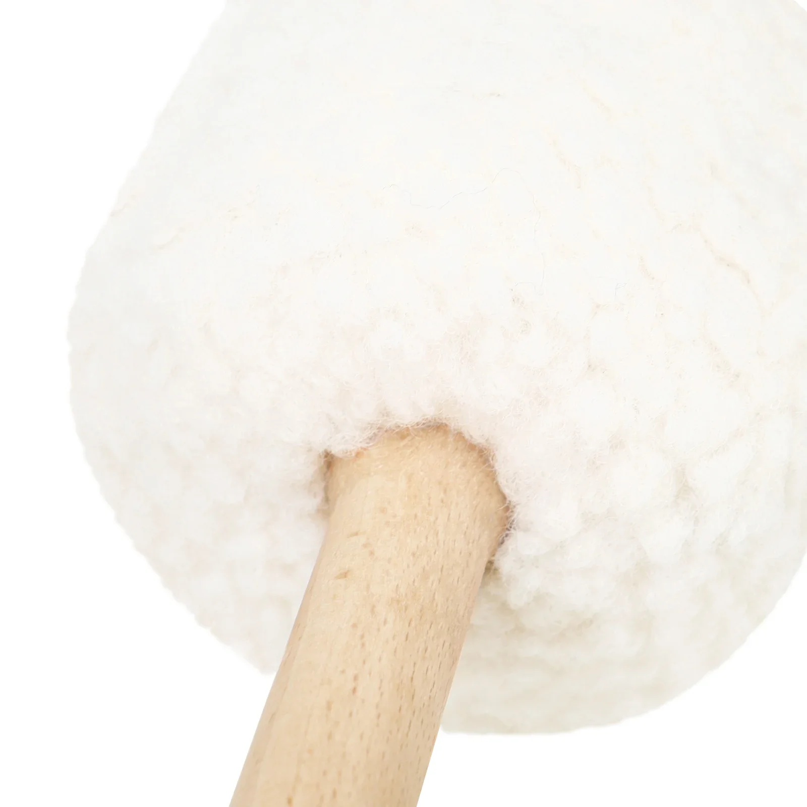 IRIN Professional Sound Healing Gong Mallet Beech Handle Lamb Wool Felt Head for Singing Bowl Meditation Percussion Accessories