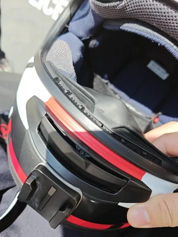 For The mouth air duct of Arai RX7X helmet Matte black