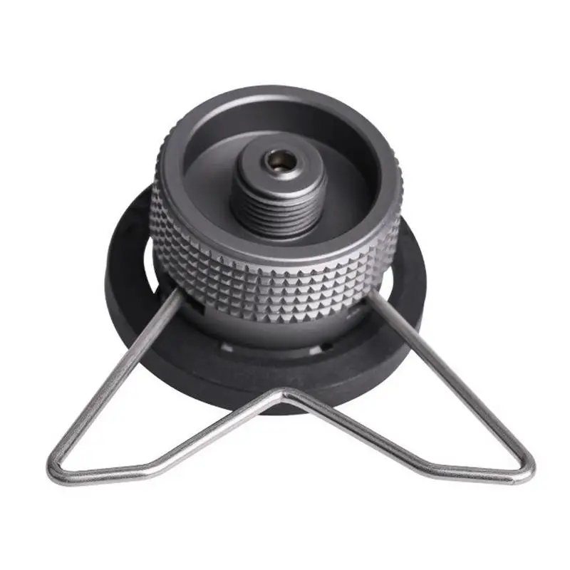 

Butane Adapter With Stable Bracket Gas Cartridge Head Conversion Adapter Nozzle Bottle Type Input Screw Type Lindal Valve Output