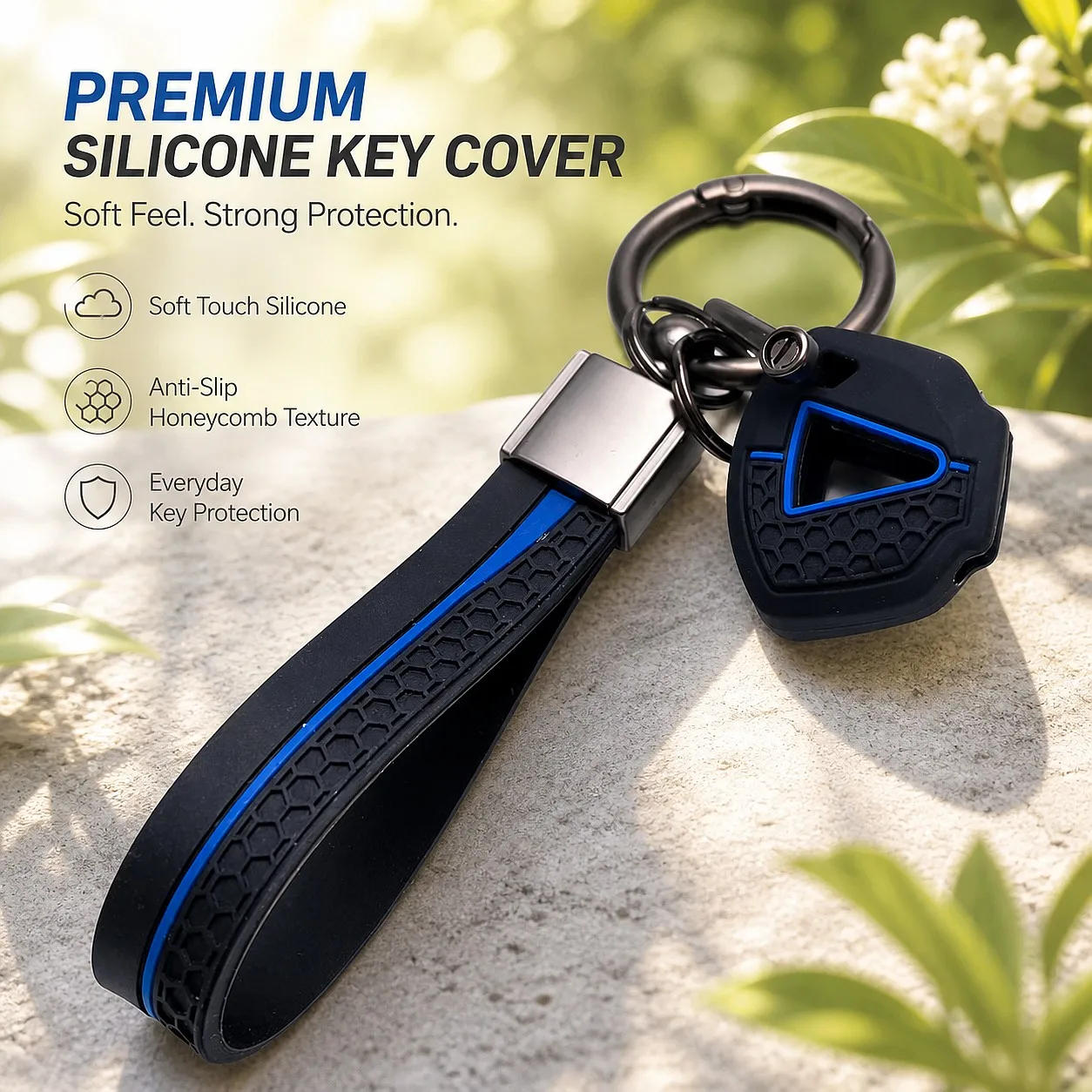 Key Case Cover for Kawasaki motorcycle Ninja Series Z Series Adventure with Keychain Anti-Scratch Shockproof Soft Grip New