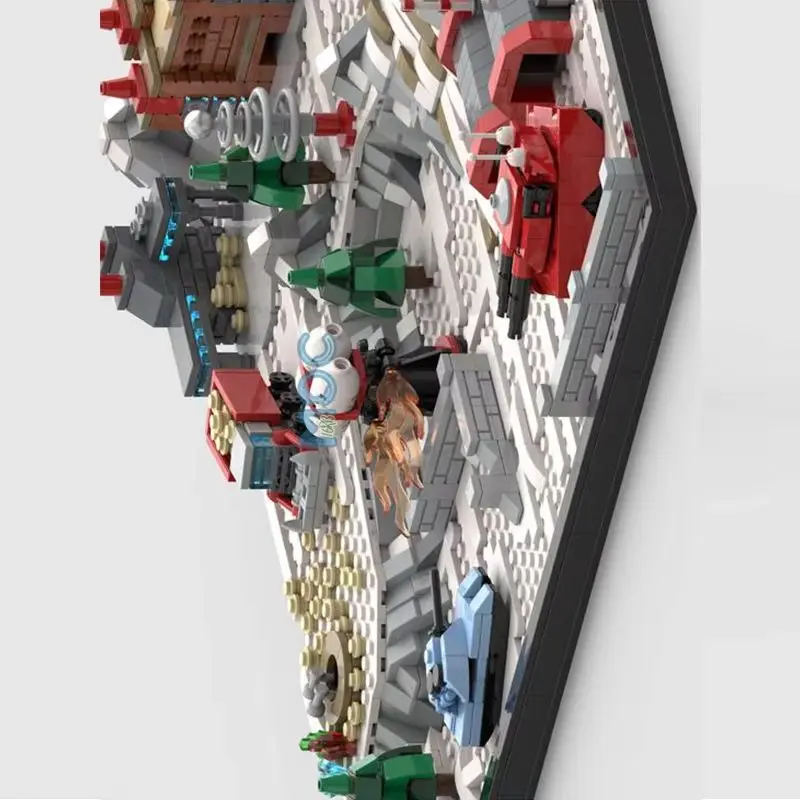 

Строительные блоки Moc Command & Conquer C&C Red Alert Советские базовые кирпичи DIY Сборка Строительный дисплей Рождественские игрушки Подарки 1646 шт.