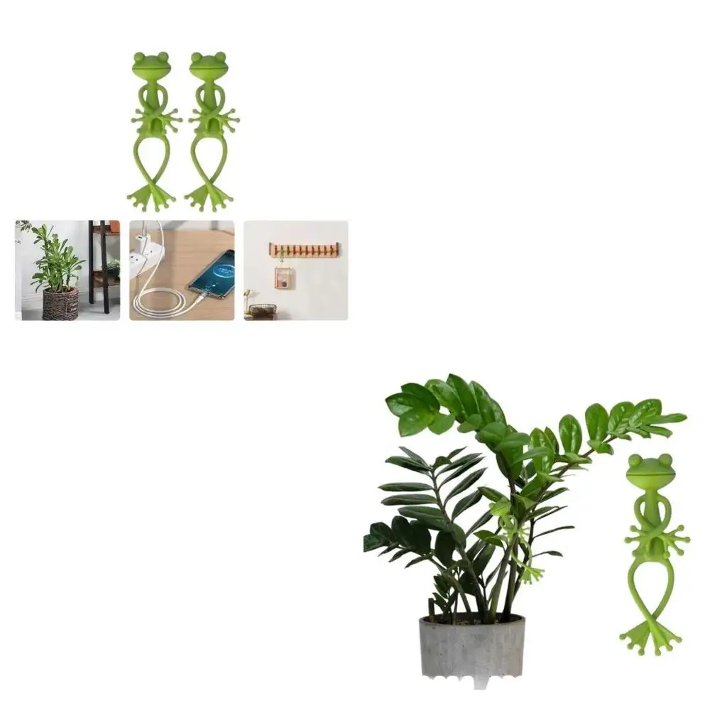  2pcs Shapeable Plant Tie Fixtures Band Plant Holder For Neat And Organized Growth In Gardens Or Homes