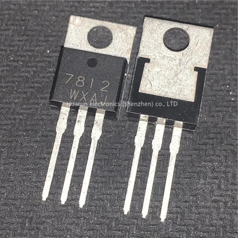 10pcs/lot     CJ7812  TO-220 Linear Regulator IC