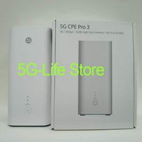 HUA WEI 5G CPE Pro 3 H138-380 Wi-Fi 6 Dual Ethernet Gigabit Ports Wireless Modem 5G 4G LTE CAT19 Sim Card WiFi Router
