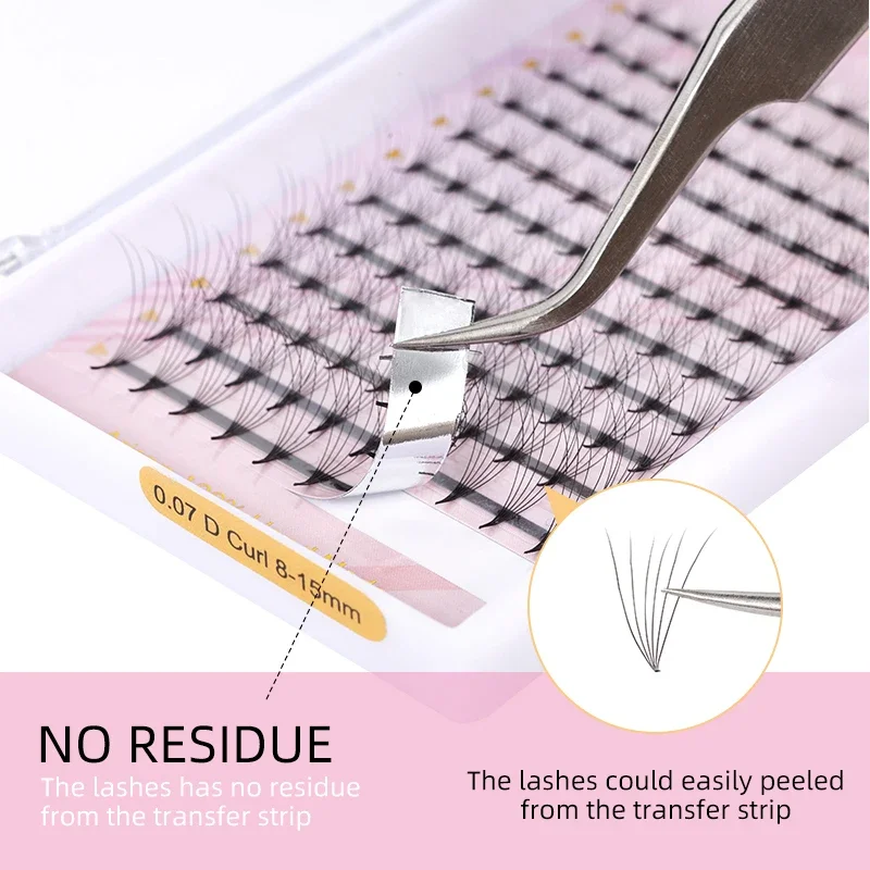 ARISON 3D/4D/6D Premade Fans Wimpers Korte Steel Russische Volume Wimper Extensions Valse Lash Maquillage Femme Hoge kwaliteit Cilia