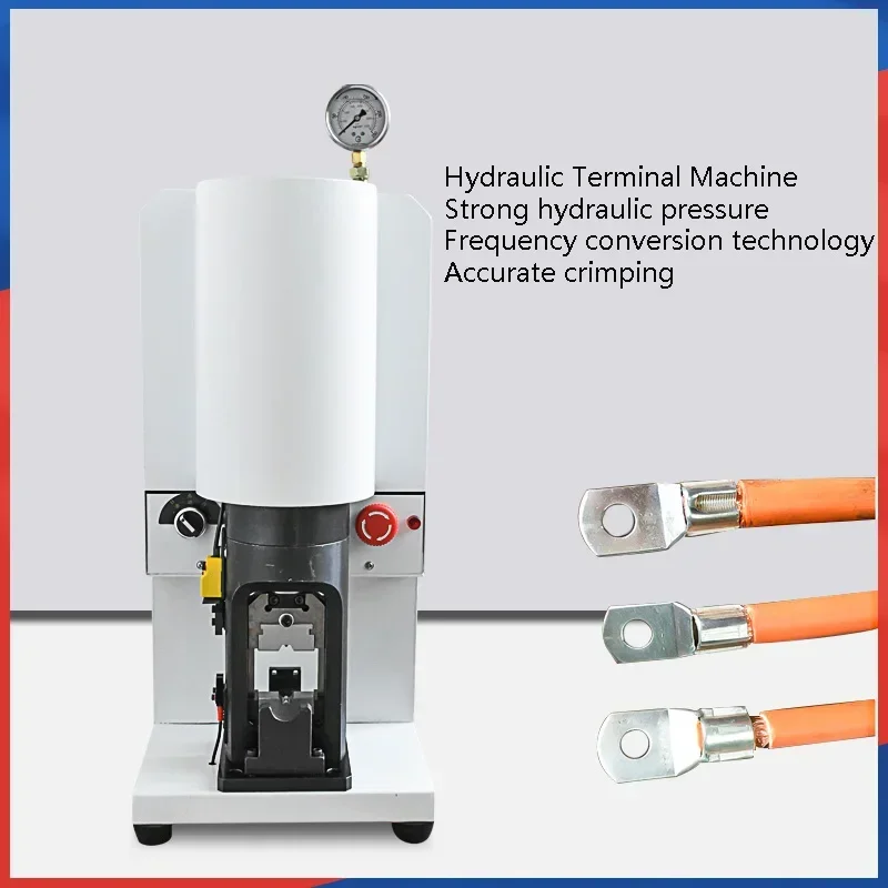 New Electric 30T 40T Wire Harness Hydraulic Terminal Machine Hexagonal Crimping Machine Cable Cold Terminal Crimping Machine