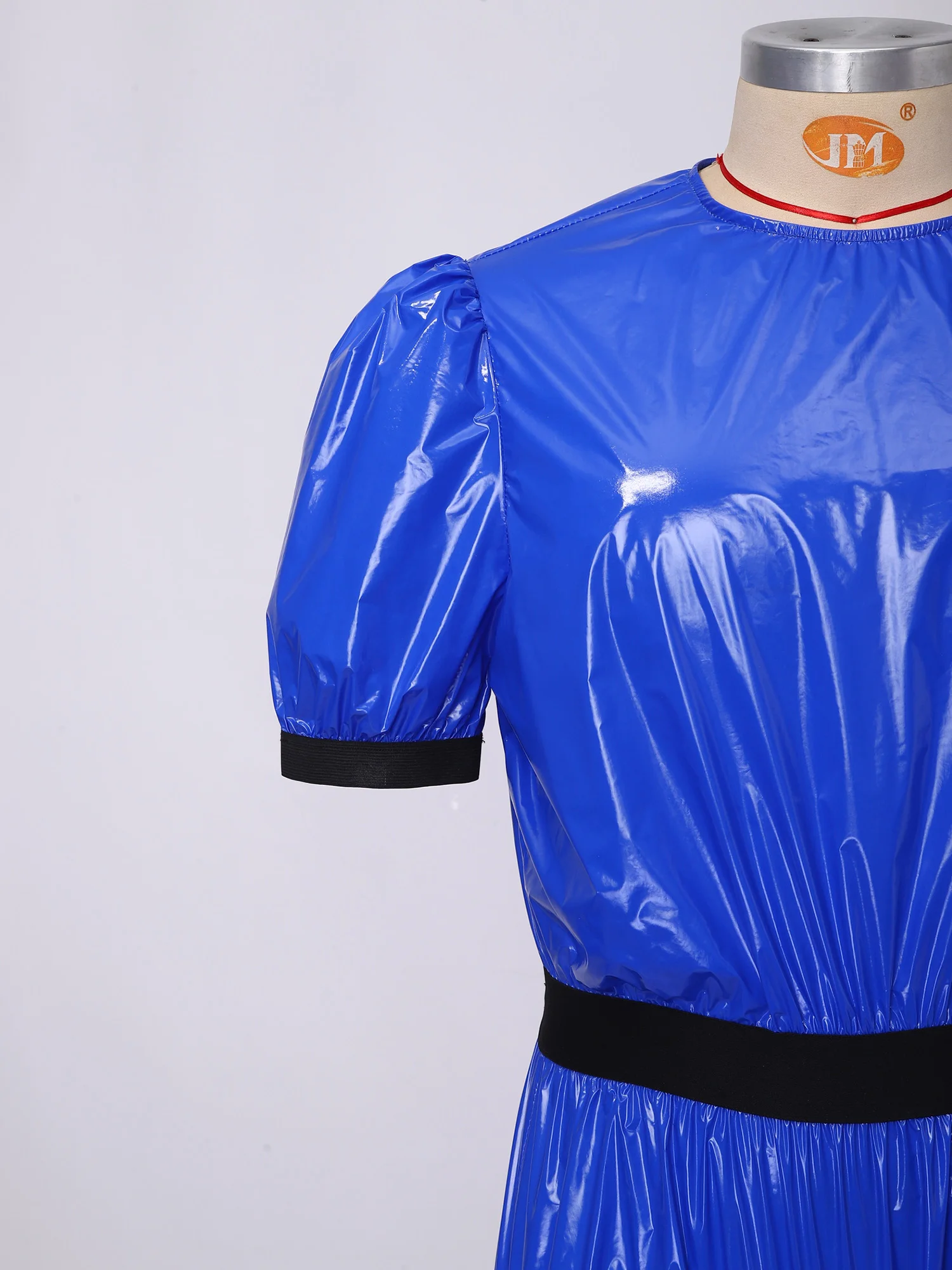 Wasserdichte Herren-Overalls mit Kurzen Ärmeln, Rückenreißverschluss und Elastischem Bund, Clubwear, Auslaufsichere Windelkleidung für Senioren