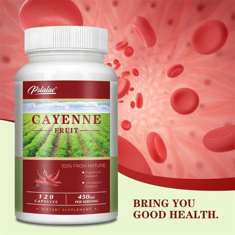 Cayenne - Supports Joint and Immune Health, Digestion, Heart Health & Body Management