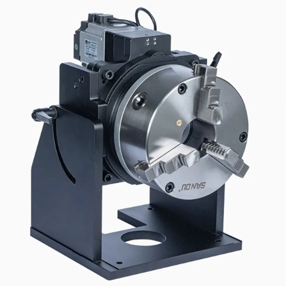 Automatic CNC precision positioner argon arc welding laser welding marking machine rotating table rust removal inspection