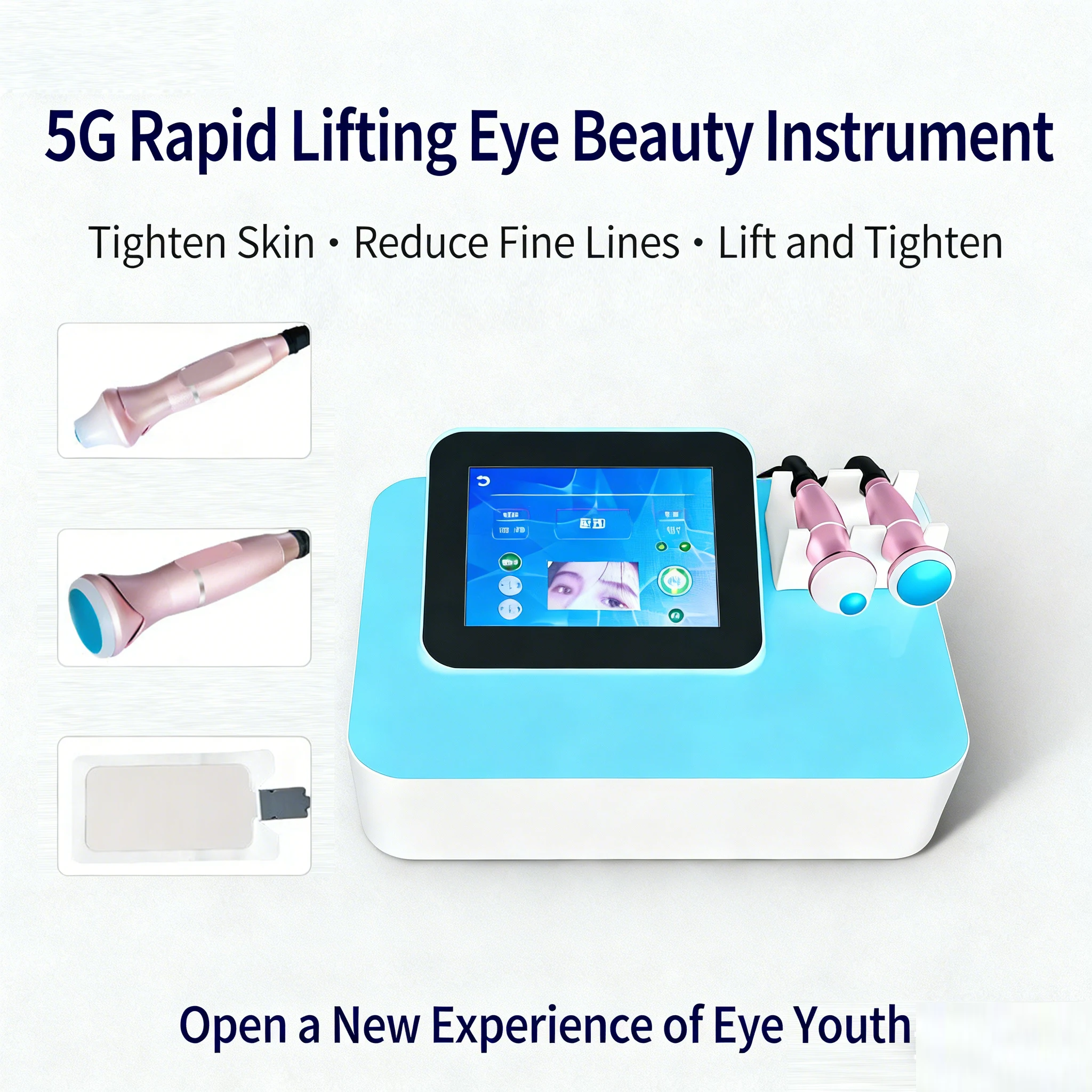 جهاز تجميل لتدليك العين والوجه عالي السرعة 5G، مصمم خصيصًا لصالونات التجميل، مع V Facial l #1