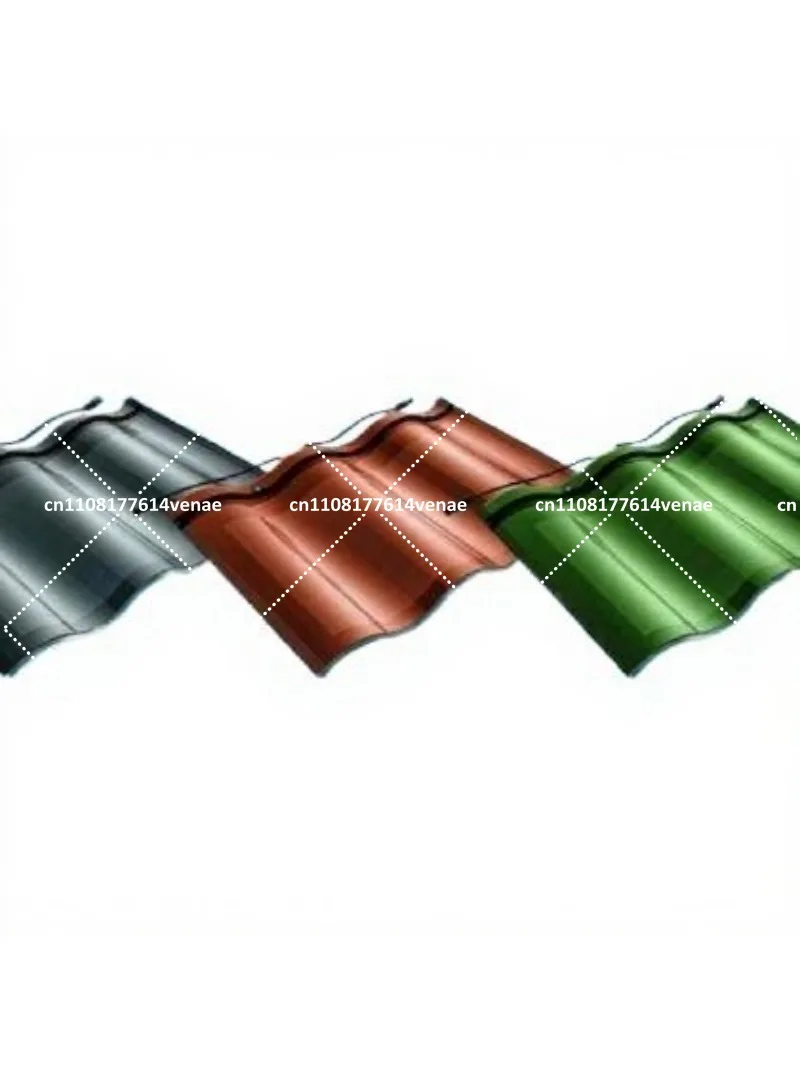 Roof Three-layer Waterproof Hantile Curved Hantile Photovoltaic Power Generation Board Household Building Photovoltaic Hantile