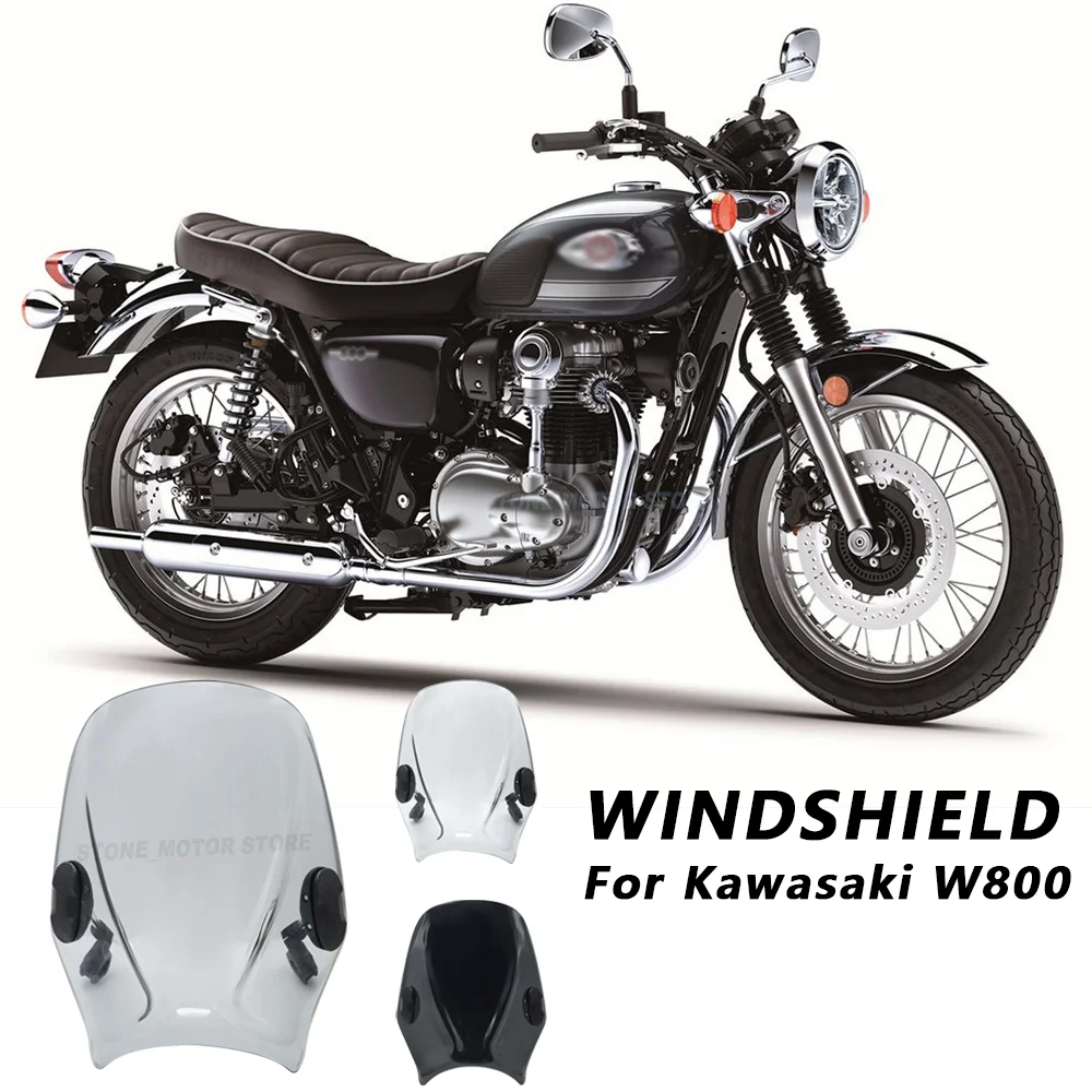 カスタムで快適に！Kawasaki W800向けのW800 カスタムウィンドスクリーンの徹底評価