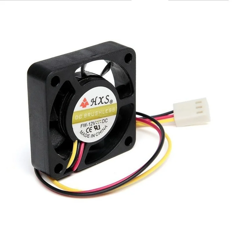 1PC 12V 40mm 4010 DC Fan 40x40x10mm 4cm Cooling Cooler Fan Computer PC CPU Case Cooling Ball Bearing Fan 3 Pin 2 Pin