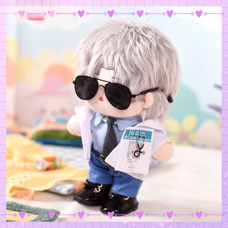 

20cm Game Light and Night Charlie Kawaii Cosplay Anime Plushies Toys Figures Changeable Collection Soft Plush Stuffed Doll Gift