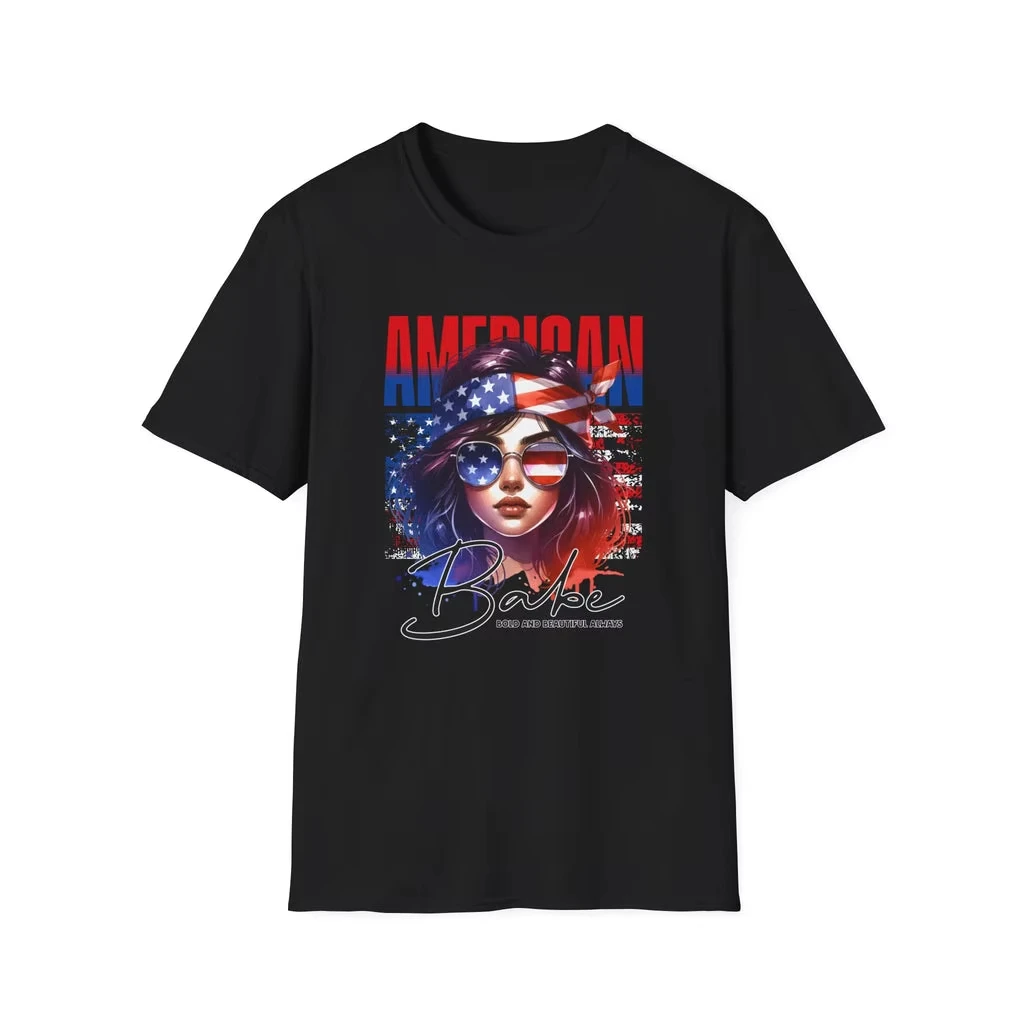 

2025American Baby Printed T-Shirt Summer Short Sleeve New Product Comfortable To Wear High-end Luxury 100% Cotton T-shirt