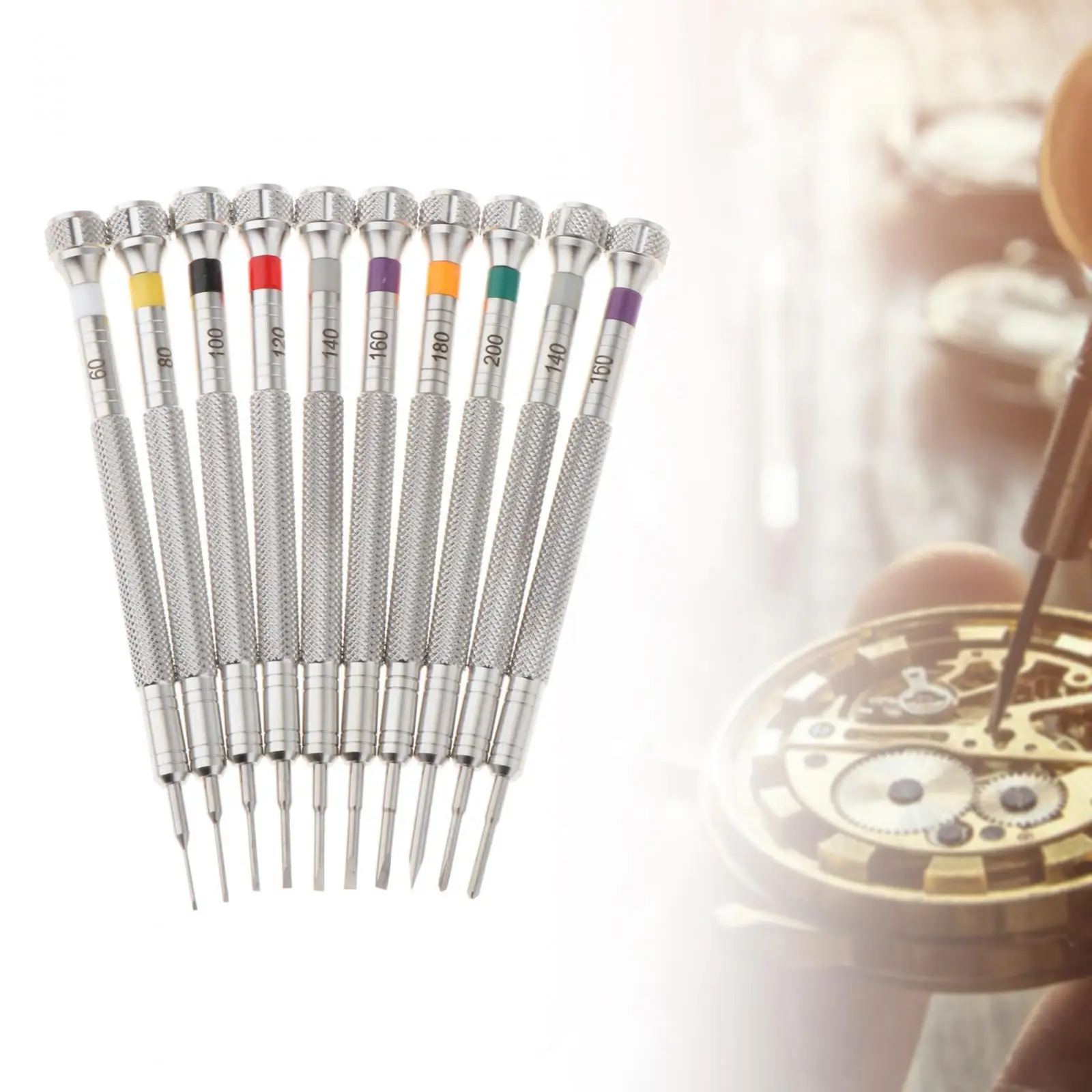 

Watch Screwdriver Set Stainless Steel Watchmaker Screwdriver Set Watch Repair Tool Professional Screwdriver for Phone Jewelry