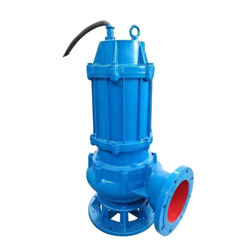 Auto Coupling Waste Water Pump Submersible Sewage Pump with 3m Guide Rail