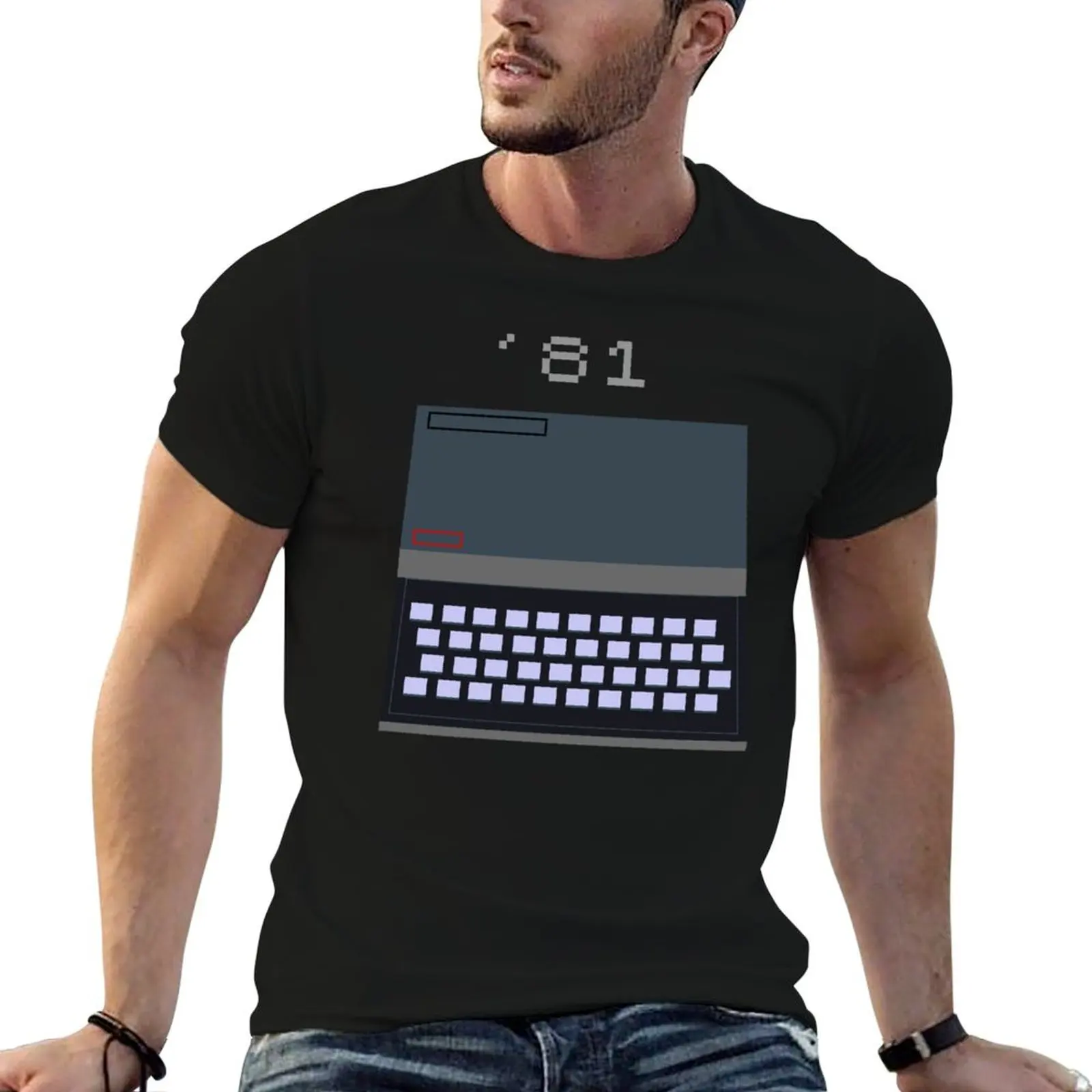 you man shirt It - graphic shirts man T-Shirt t Sinclair high with quality ZX81 cotton grows t