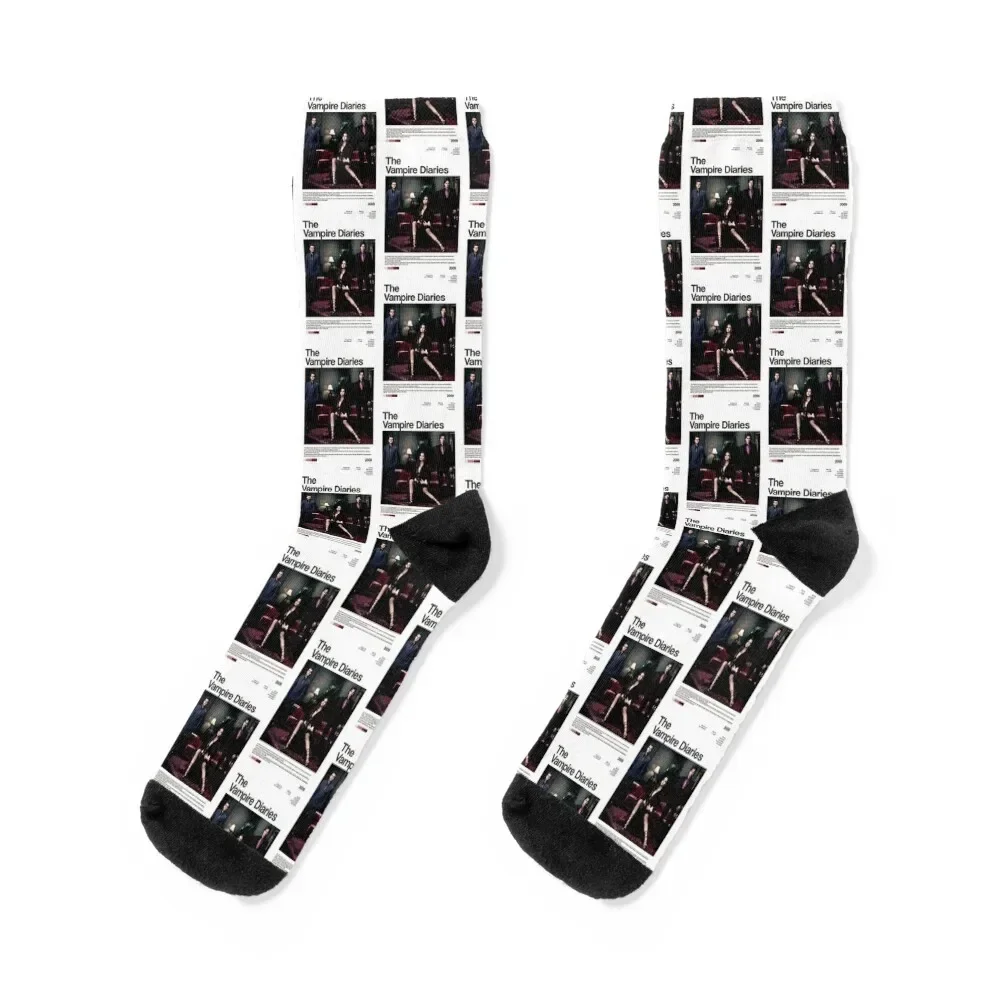 

The Vampire Diaries series poster Socks Stockings man new in's custom sports Ladies Socks Men's