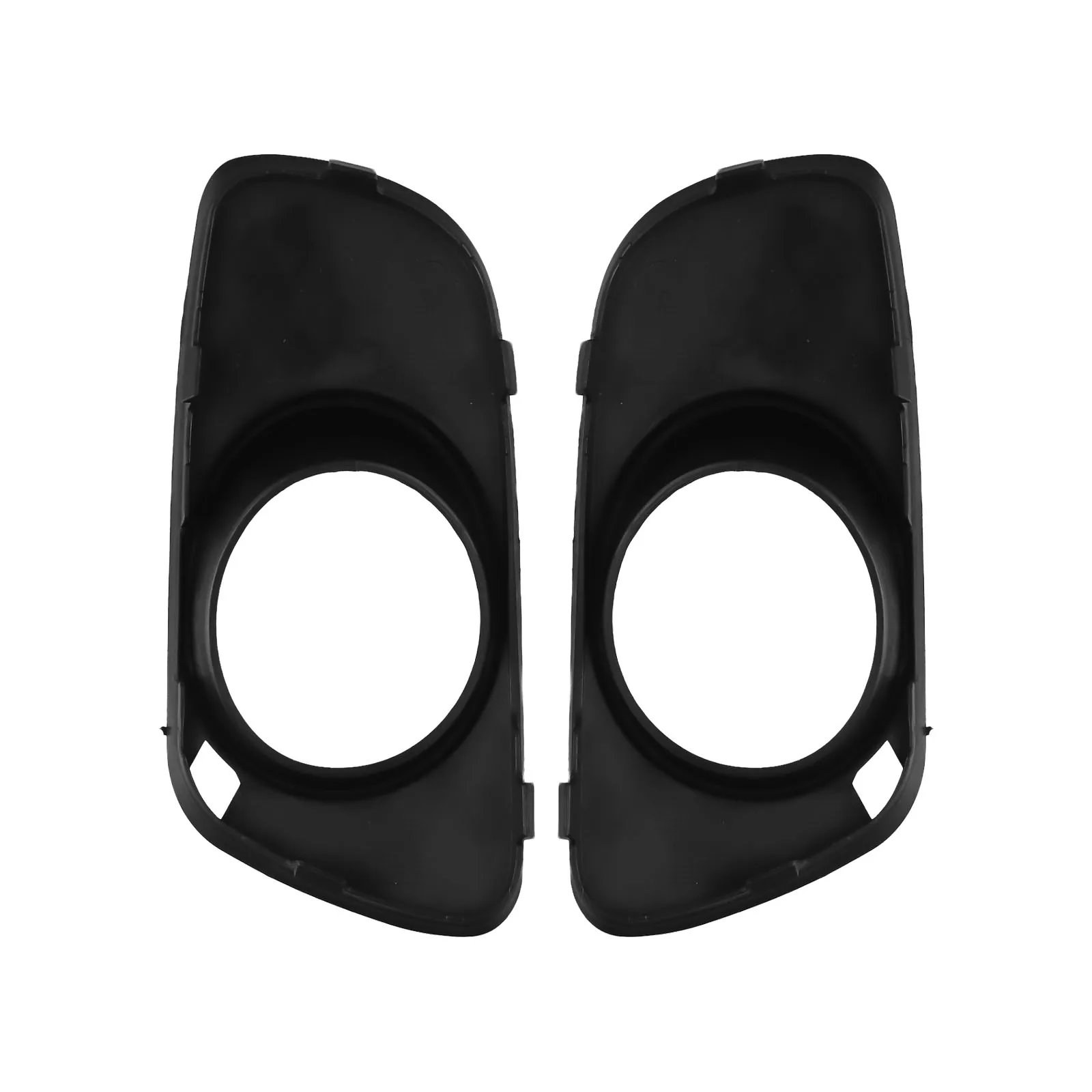 Picture 6: Fog Lamp Cover Fog Light Cover Replacement Installation Black ABS Material Easy To Install For Smart Car Models