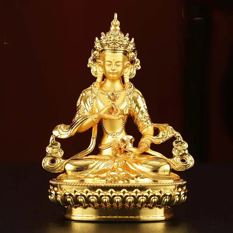 Tibet Nepal temple Buddha Vajrasattva Mandala Statue amulet family protective talisman Bless health safety and good luck