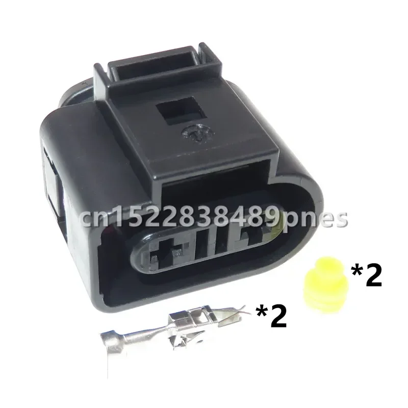 2 Pole 1K0973202 Auto Conlant Level Socket Antifreeze Water Level Sensor Wiring Harness Connector 1K0 973 202 For VW Audi